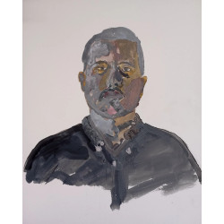 Retrato de mi amigo Mariano de Santa Ana