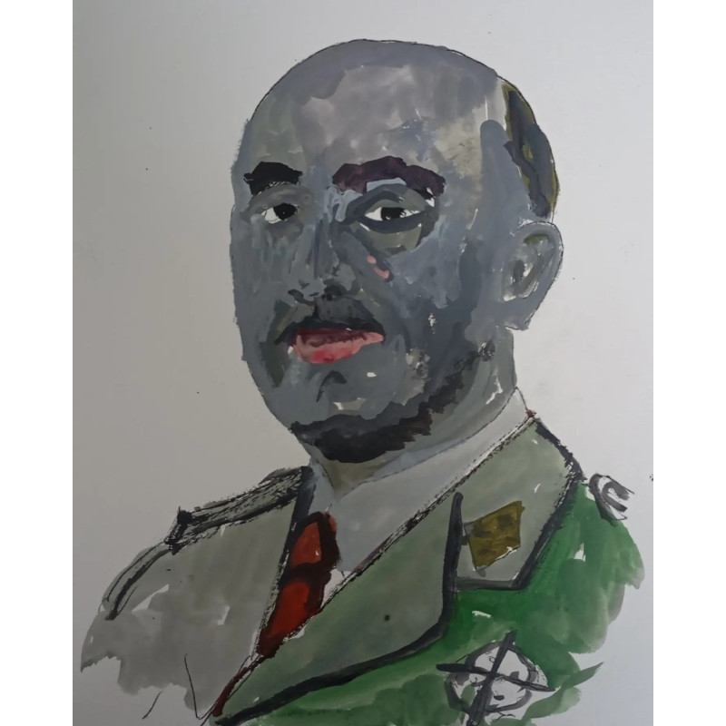 El dictador fascista Francisco Franco