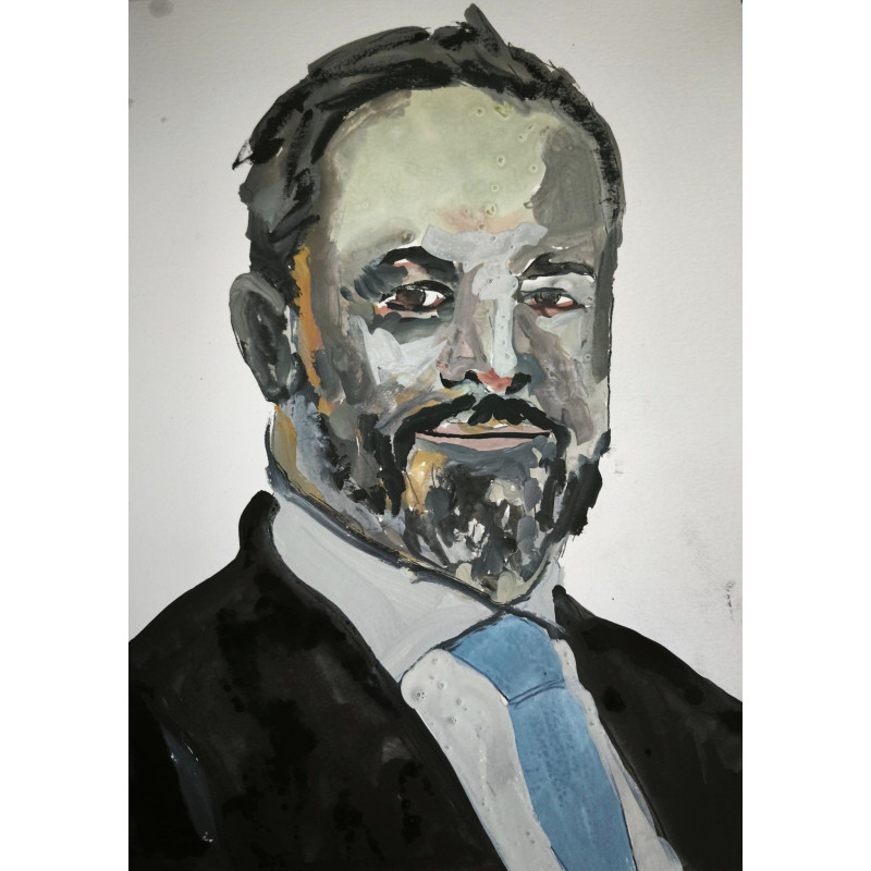 El fascista Santiago Abascal