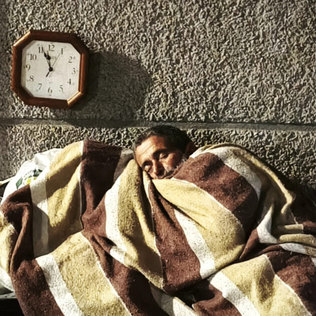 Roberto descansando