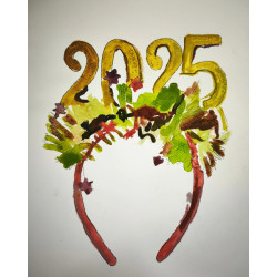 Diadema de fin de año