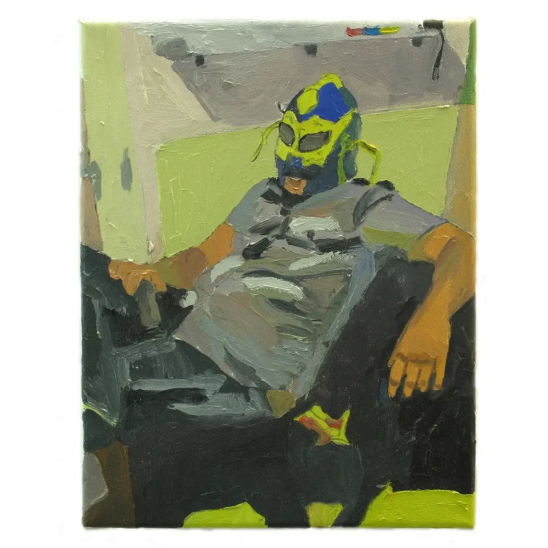 Autorretrato con máscara