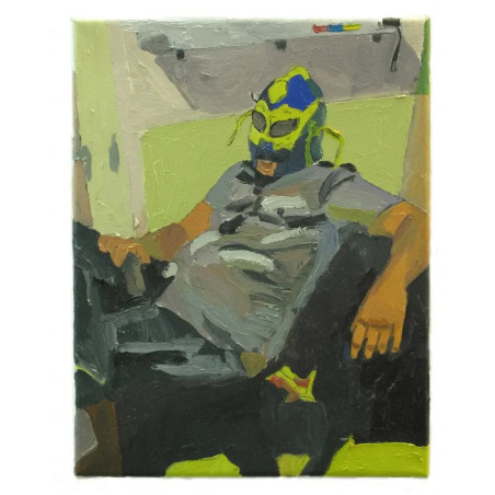 Autorretrato con máscara