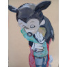 El abrazo de Mickey