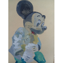El abrazo de Mickey