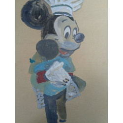 El abrazo de Mickey