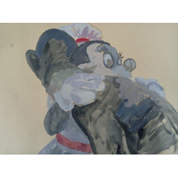 El abrazo de Minnie