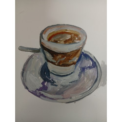 Café condensada o bombón