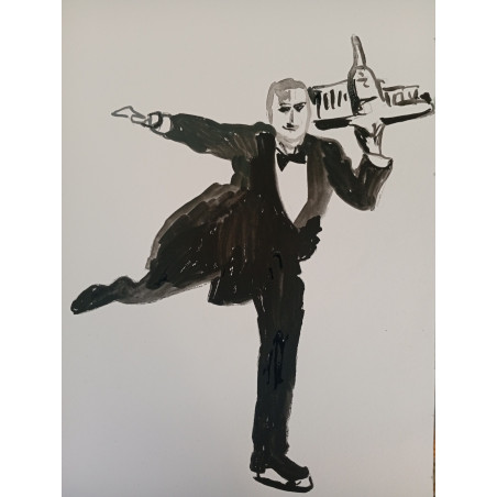 Homenaje a un camarero