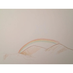 Arco iris en el Sáhara