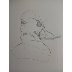 Máscara de la peste negra