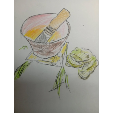 Rana de jade y Cuenco Tibetano