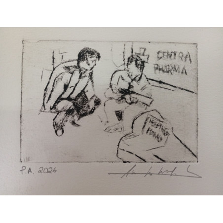 Elvis y el niño músico ambulante