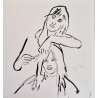 Mujeres cortándose el pelo