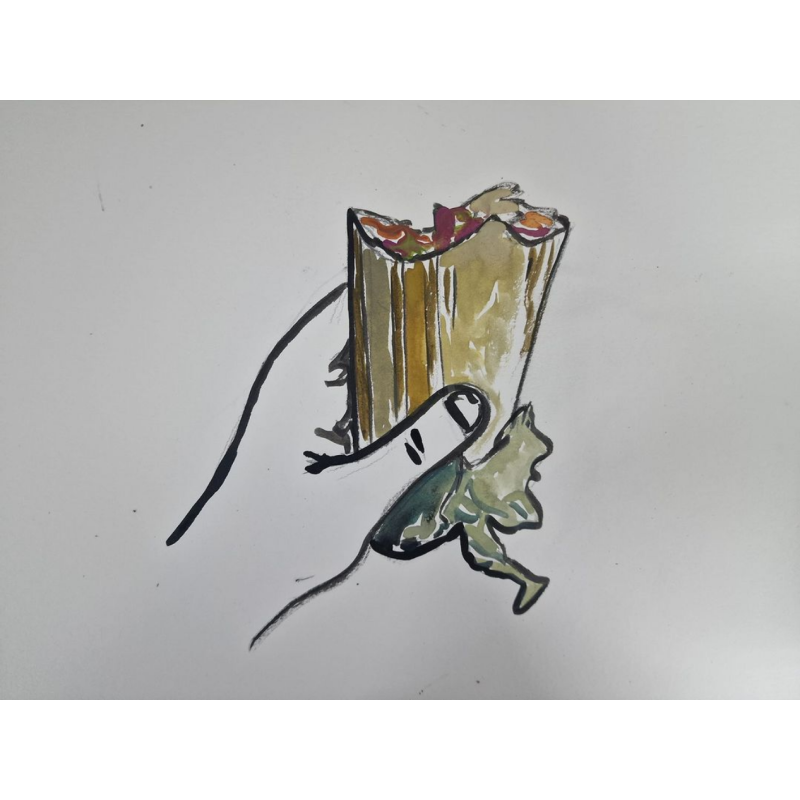 Kebab delicioso del Aladdin