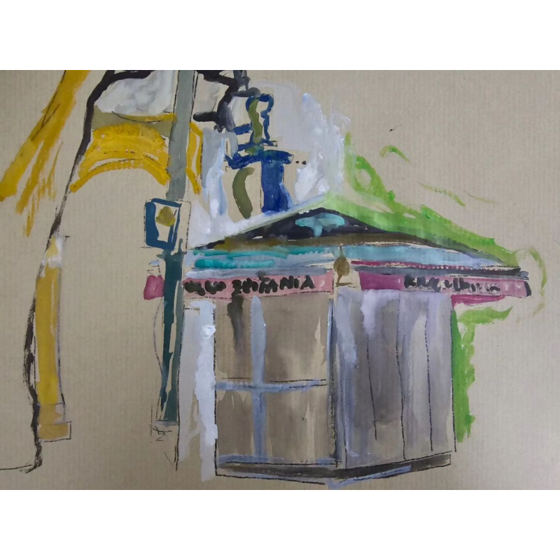 El Kiosco Epifanía en La Plaza de España