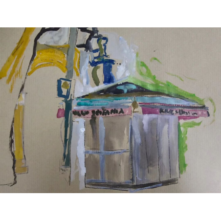 El Kiosco Epifanía en La Plaza de España