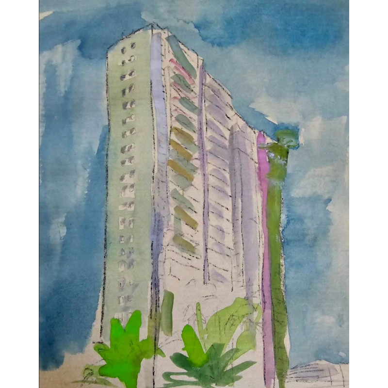 El rascacielos de Santa Cruz