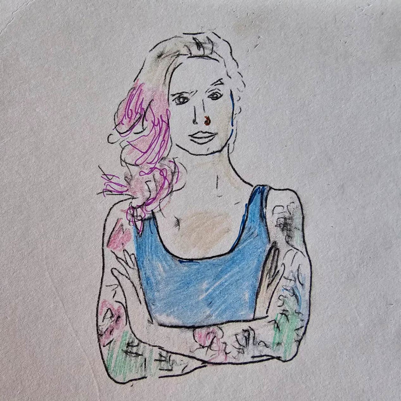 Muchacha de La Cuesta