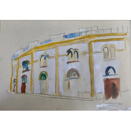 Plaza de Toros en ruinas en Santa Cruz de Tenerife