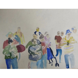 Caravana de desplazados