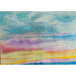 Gran Canaria vista desde La Cuesta al amanecer