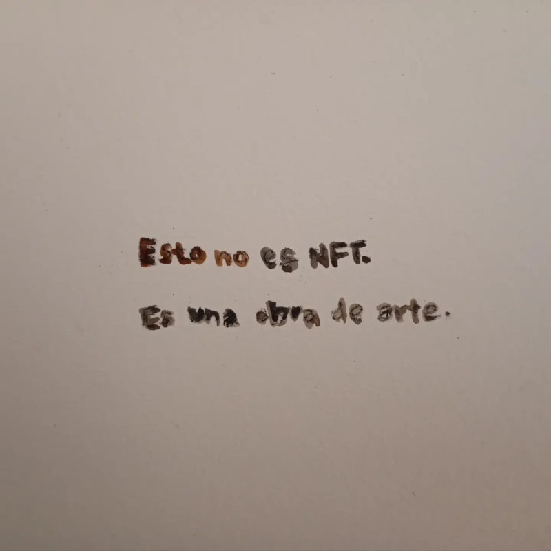 Esto no es NFT.